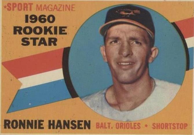 1960 Topps - Ron Hansen #127