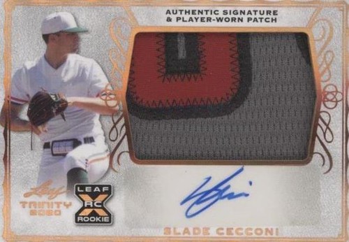 2020 Leaf Trinity - Slade Cecconi #PA-SC2