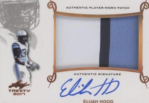 2017 Leaf Trinity Elijah Hood #PA-EH1