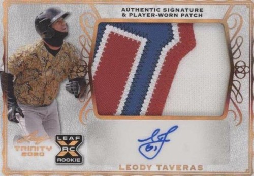 2020 Leaf Trinity - Leody Taveras #PA-LT1