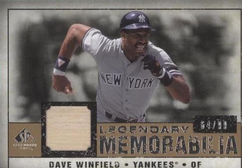 2008 SP Legendary Cuts - Dave Winfield #LM-DW
