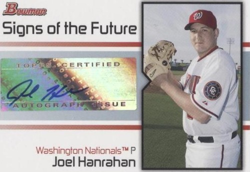 2008 Bowman - Joel Hanrahan #SOF-JH