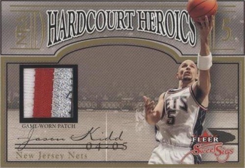 2004-05 Fleer Sweet Sigs - Jason Kidd #HH-JK