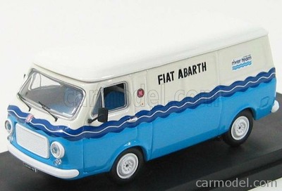 RIO-MODELS 4246 SCALA 1/43 FIAT 238 VAN ABARTH RIVER TEAM 1972 BLUE WHITE