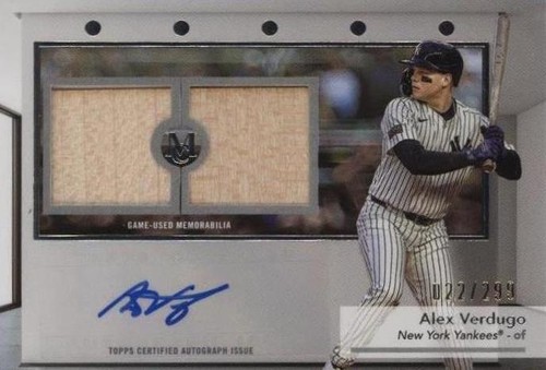 2024 Topps Museum Collection - Alex Verdugo #SWDRA-AV