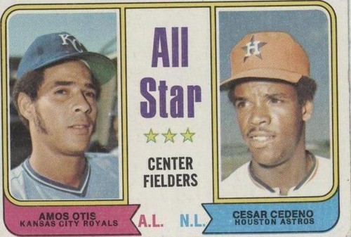1974 Topps - Amos Otis Cesar Cedeno #337