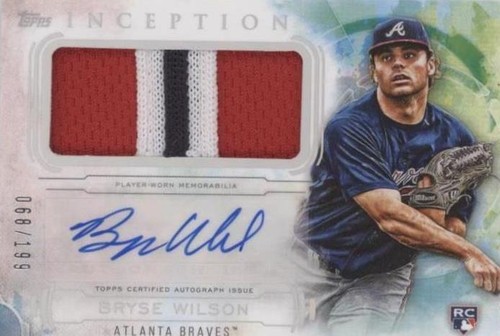 2019 Topps Inception - Bryse Wilson #IAP-BW