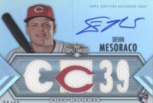 2012 Topps Triple Threads - Devin Mesoraco #136
