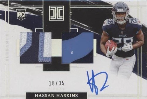 2022 Panini Impeccable Hassan Haskins #139