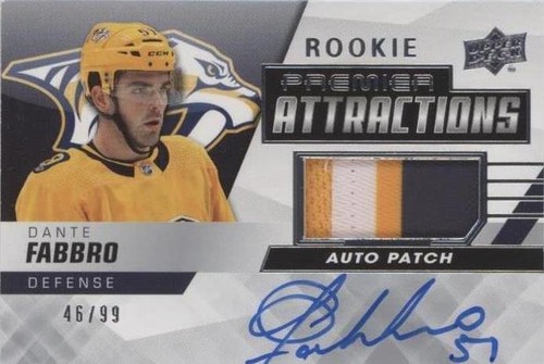 2019-20 Upper Deck Premier - Dante Fabbro #PA-DF