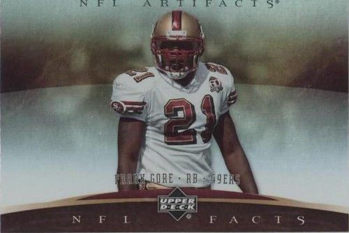 2007 Upper Deck Artifacts Frank Gore #NF-FG