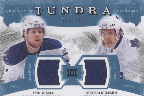 2011-12 Upper Deck Artifacts - Nikolai Kulemin Phil Kessel #TT2-KK