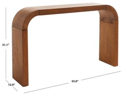 Safavieh LIASONYA CURVED CONSOLE TABLE, Reduced Price 2172750094 CNS6604A