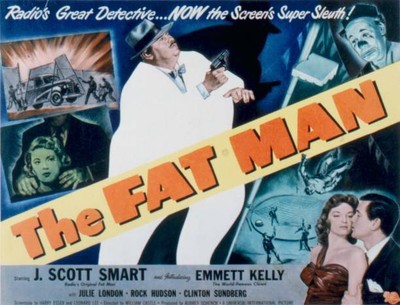 The Fat Man Poster Jayne Meadows J Scott Smart Emmett Kelly Julie OLD PHOTO