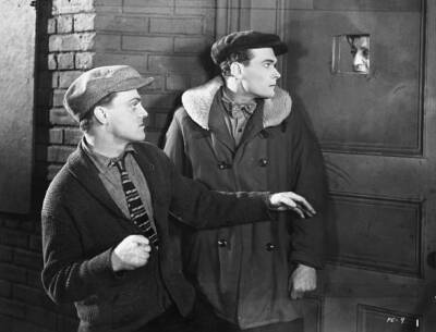 James Cagney As Tom Powers And Edward Woods As Matt Doyle In The 1931 1931 PHOTO