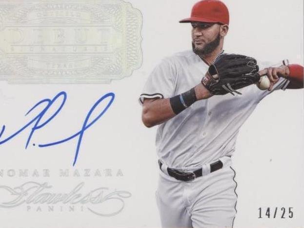 Panini Flawless 2017 - Nomar Mazara #FDS-NM