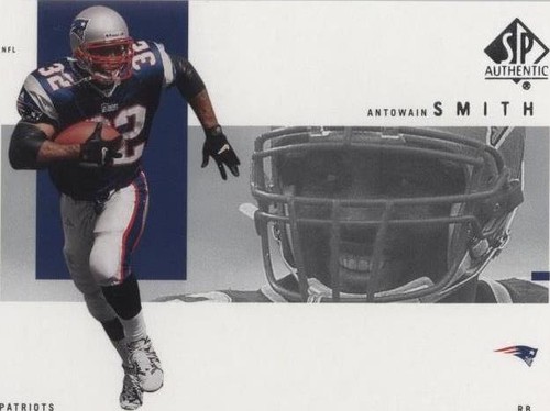 2001 SP Authentic Antowain Smith #55