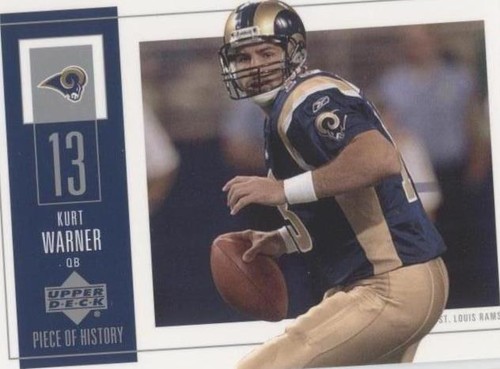 2002 Upper Deck Piece Of History Kurt Warner #90