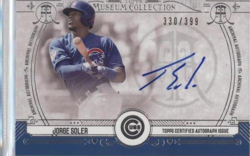 2015 Topps Museum Collection - Jorge Soler #AA-JS