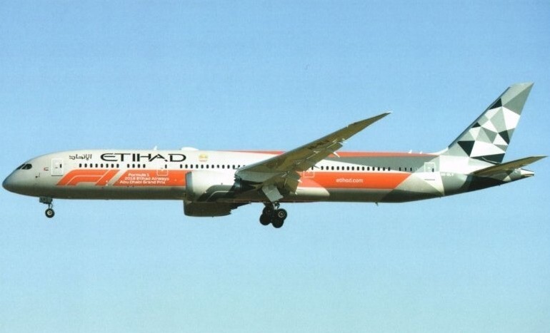航空機・ヘリコプター ETIHAD B787-9 A6-BLA A6-BLA - Boeing 787-9 Dreamliner - Etihad Airways