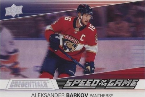 2021-22 Upper Deck Credentials - Aleksander Barkov #SG25