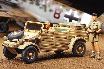 Tamiya 32503 1/48 Military Model Kit German Kuebelwagen Type 82 Africa-Corps
