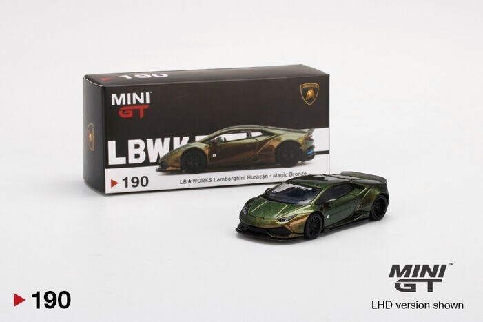 MiNiGT Lamborghini Huracan GT マジョーラ MINI GT 190 LB WORKS Lamborghini Huracán ver. 2 Magic Bronze