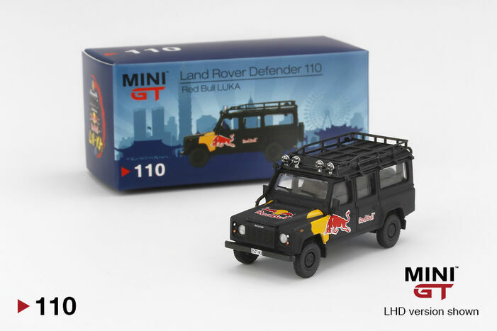 MINI GT 110 Land Rover Defender 110 Red Bull LUKA | eBay