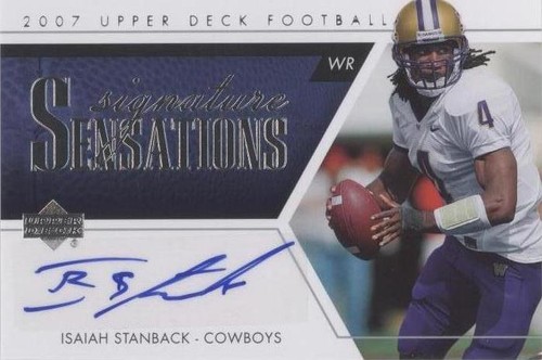 2007 Upper Deck Isaiah Stanback #SS-IS