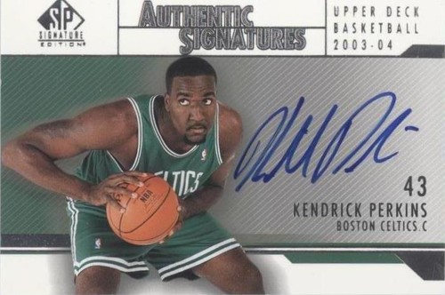 2003-04 SP Signature Edition - Kendrick Perkins #AS-KP