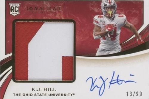 2020 Panini Immaculate Collection Collegiate K.J. Hill #124