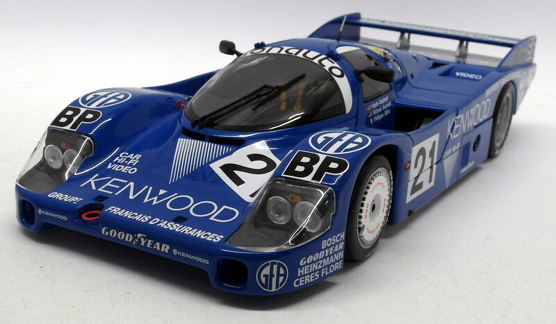 「MINICHAMPS」Porsche 956L #1LE MANS 1982 1/18 MINICHAMPS Porsche 956L 24H Le Mans 1982 #1 White Blue