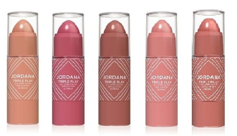 JORDANA Triple Play All Over Color for Lips, Cheeks & Eyes *