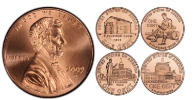 2009 D Lincoln Bicentennial Penny Cent Set / Lot - 1C - **ON HAND**