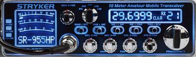 Stryker SR-955HPC V2 10 Meter Amateur Ham Mobile Radio AM FM SSB 7-Color 60+Watt