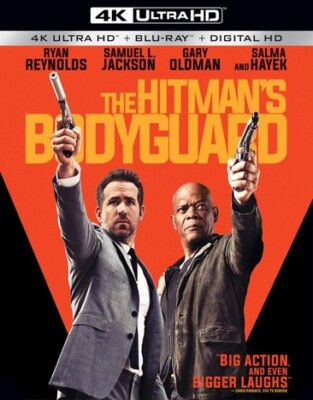 The Hitman's Bodyguard [4K Ultra HD + Blu-Ray + Digital HD],New DVD, Ryan Reynod