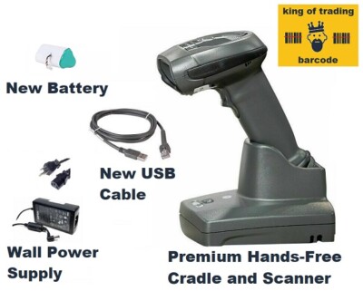 Zebra DS6878 Wireless 2D/1D/QR Barcode Scanner KIT + Hands-Free Scan Cradle!  