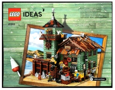 Lego Ideas 21310 Old Fishing Store - Lego Speed Build 