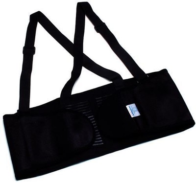 Pyramex BBS100 Back Support w/5 Stays & Breakaway Suspenders, Size XLarge