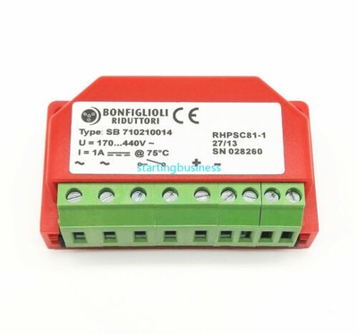 For Bonfiglioli TYPE SB 710210014 U=170-440V 1A motor rectifier