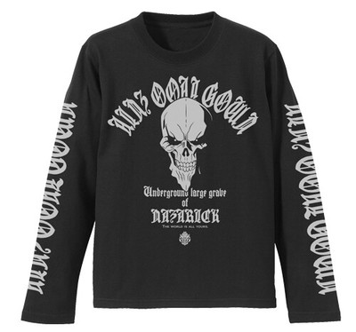 Pre Order Overload Ainz Ooal Gown Long Sleeve T-shirt Black Cospa from Japan New
