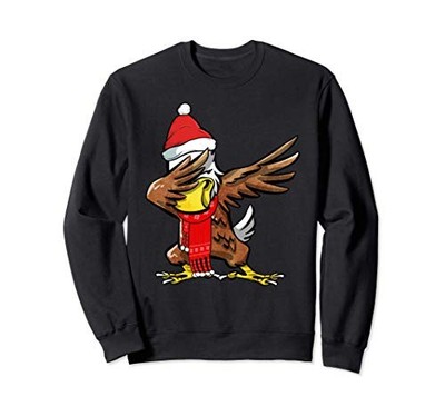 Lustiges Tupfen Adler Sweatshirt Lustiges Adler Kostüm Weihnachtsgeschenk für...