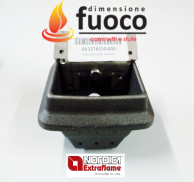 BRACIERE CON DIVISORIO E PERNO NORDICA EXTRAFLAME MODELLO DORINA - Cod.003278230