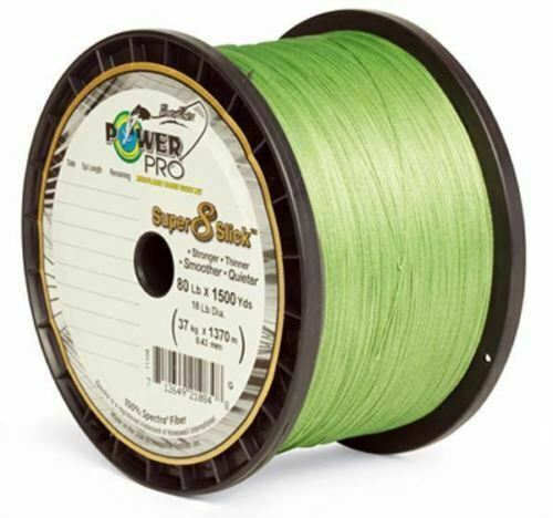 Power Pro Super 8 Slick Braided Fishing Lines for sale