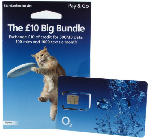 O2 Mobile Phone SIM Cards