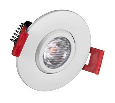  Lighting DGD211203KRDWH LED Downlights White 3000K Color Temperature