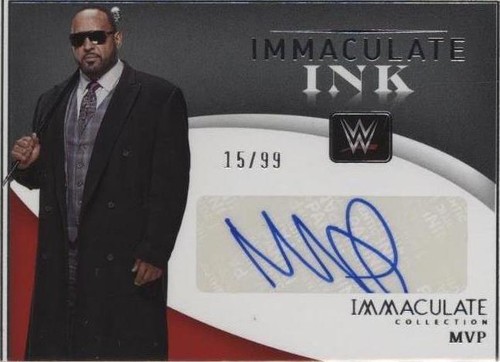 2022 Panini Immaculate Collection WWE - MVP #II-MVP