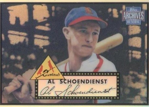 2001 Topps Archives Reserve - Red Schoendienst #73
