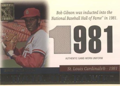 2004 Topps Tribute Hall of Fame - Bob Gibson #TR-BG