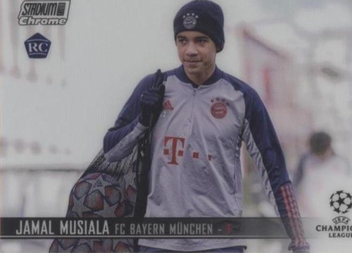 2020-21 Topps Stadium Club Chrome UCL Jamal Musiala #41